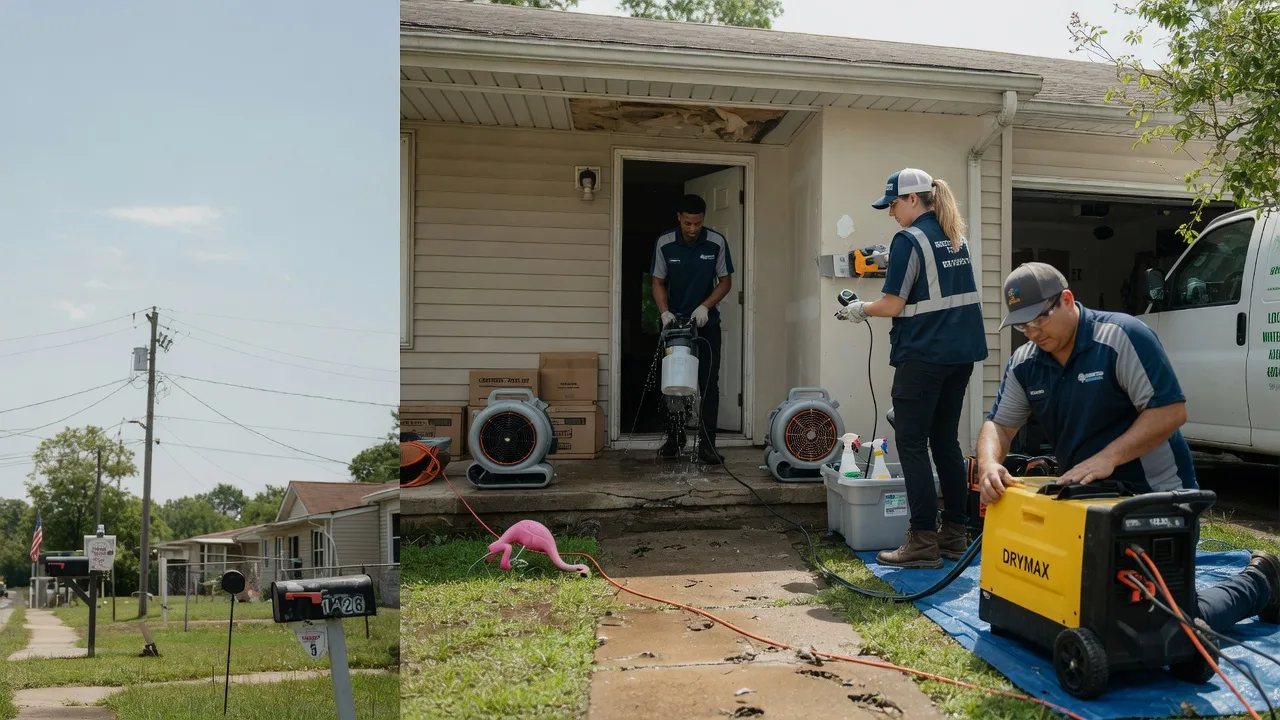 Storm Damage Water Removal in Hartford, KY near me